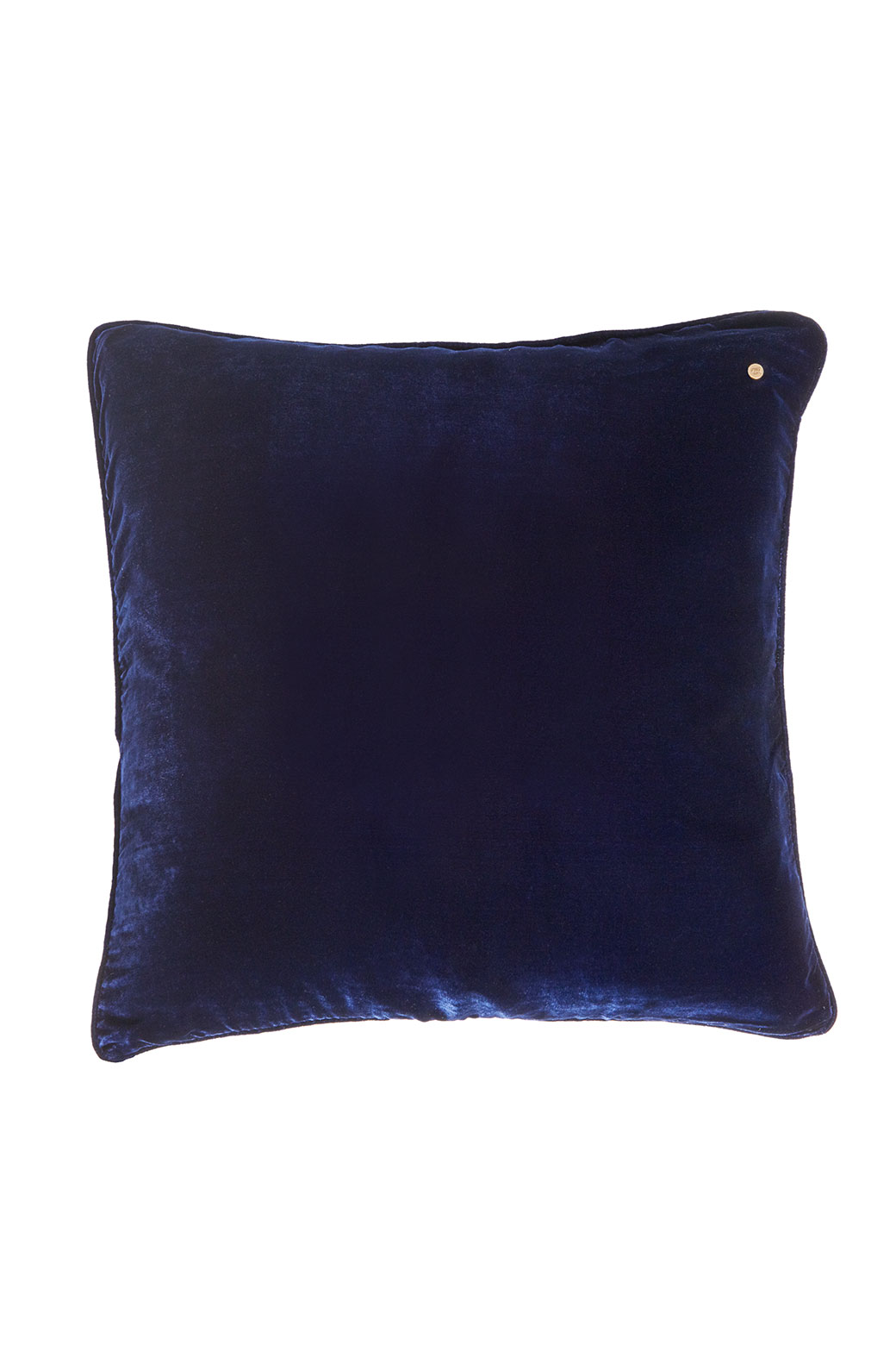Dark navy silk velvet pillow Stock Sale Vibeke Scott